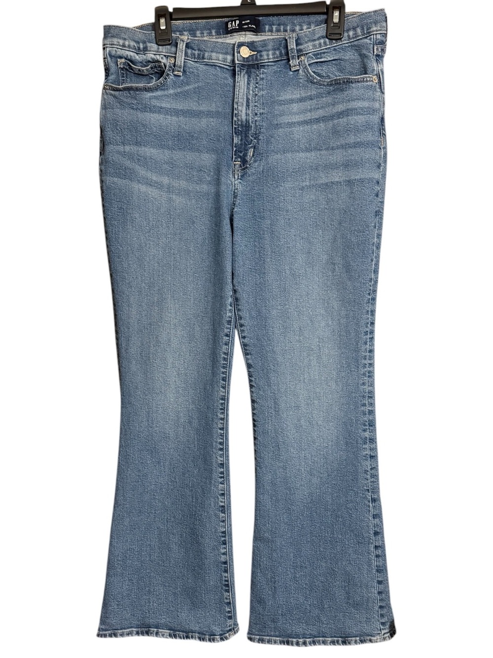 GAP Women's Light Blue Flare Jeans